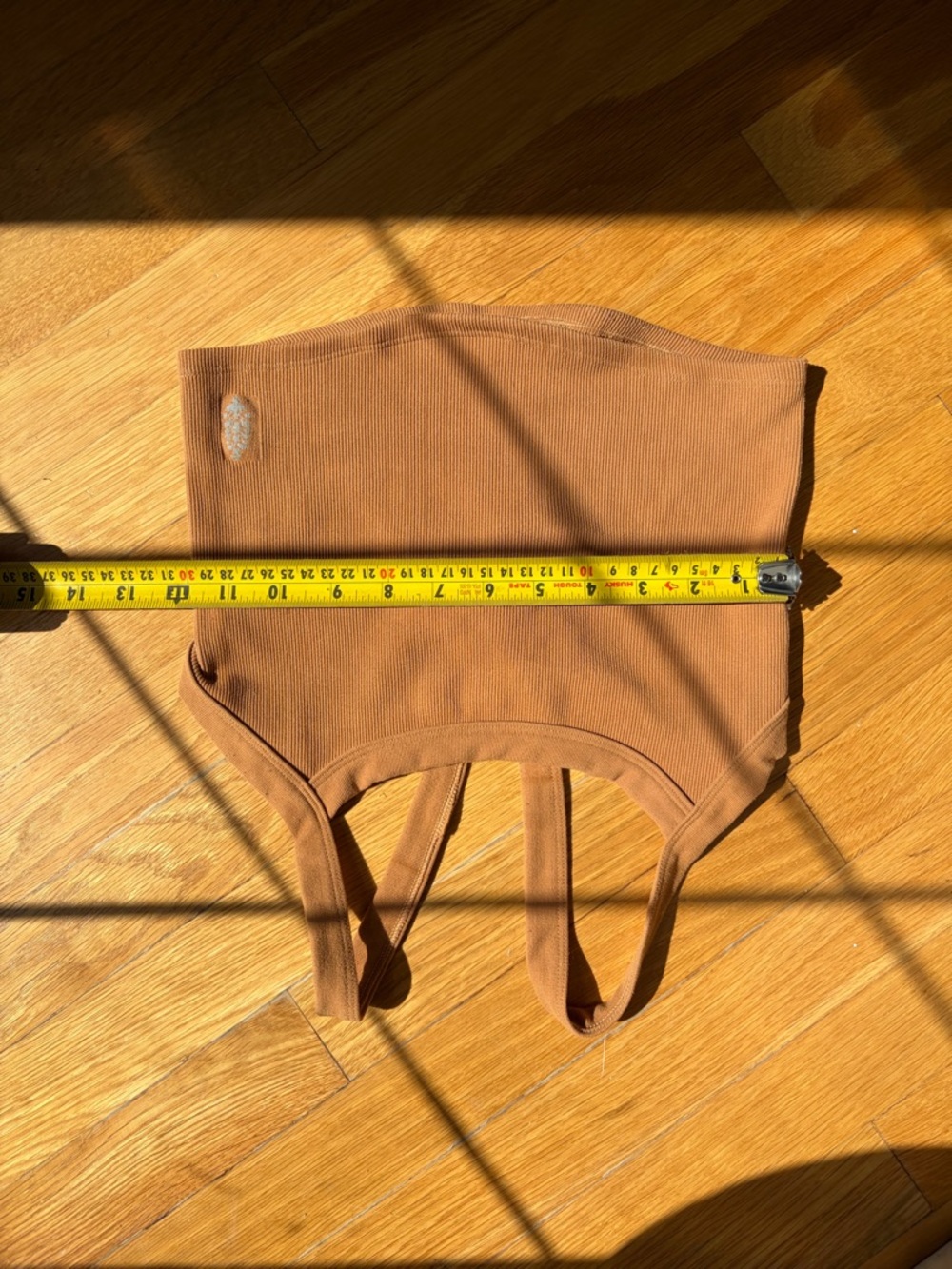 Free People Brown Ribbed Tank Top - Picture 6 of 7